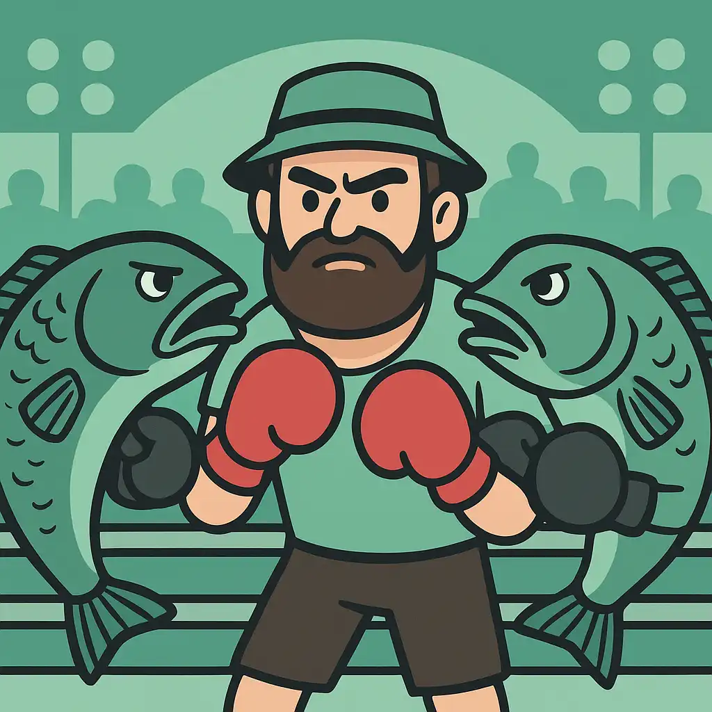 Play Big Bass Boxing Bonus Round slot online at Rolldorado Casino